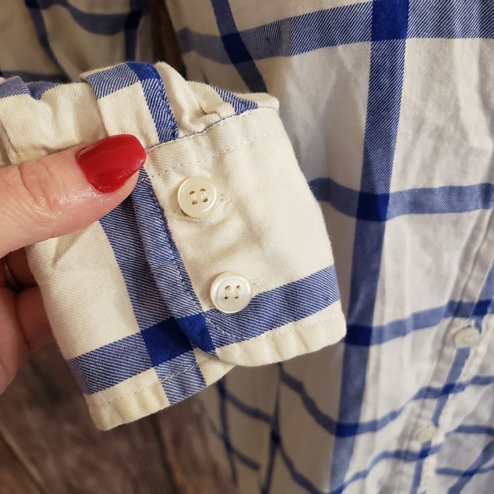 J.Crew Factory Plaid Button Down Shirt - Picture 6 of 13